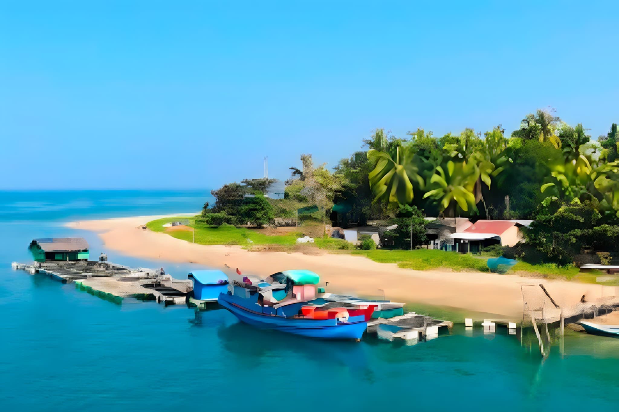 Coastline near the GWA Coast Resort site