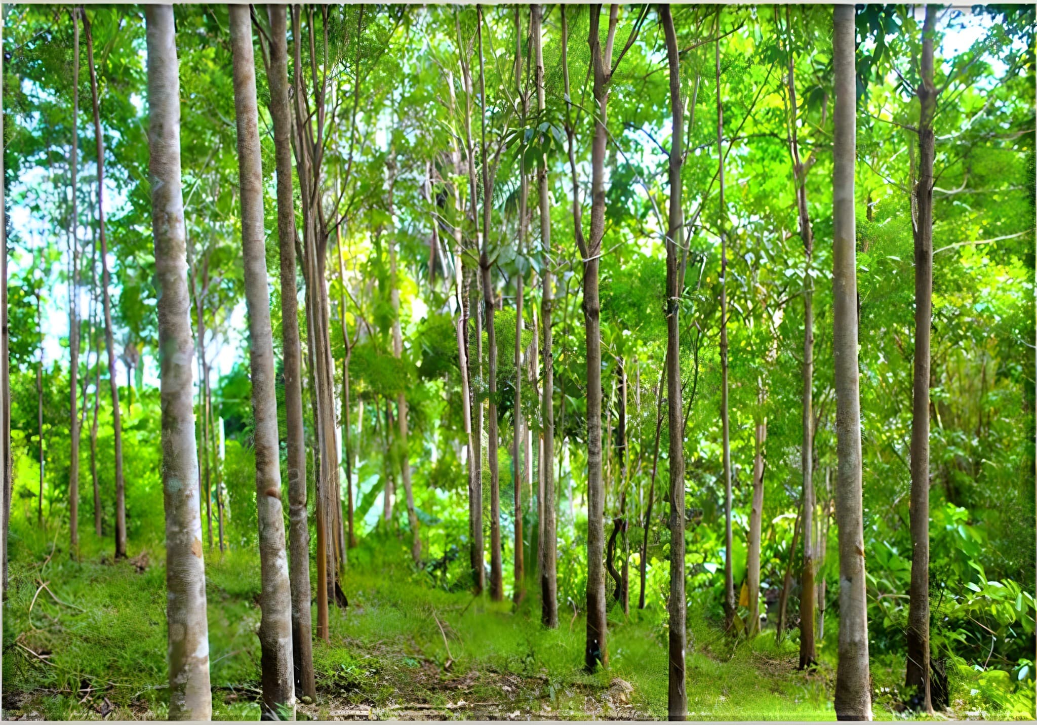 Nagar Lady rubber plantation, part of the group's diversified agriculture business