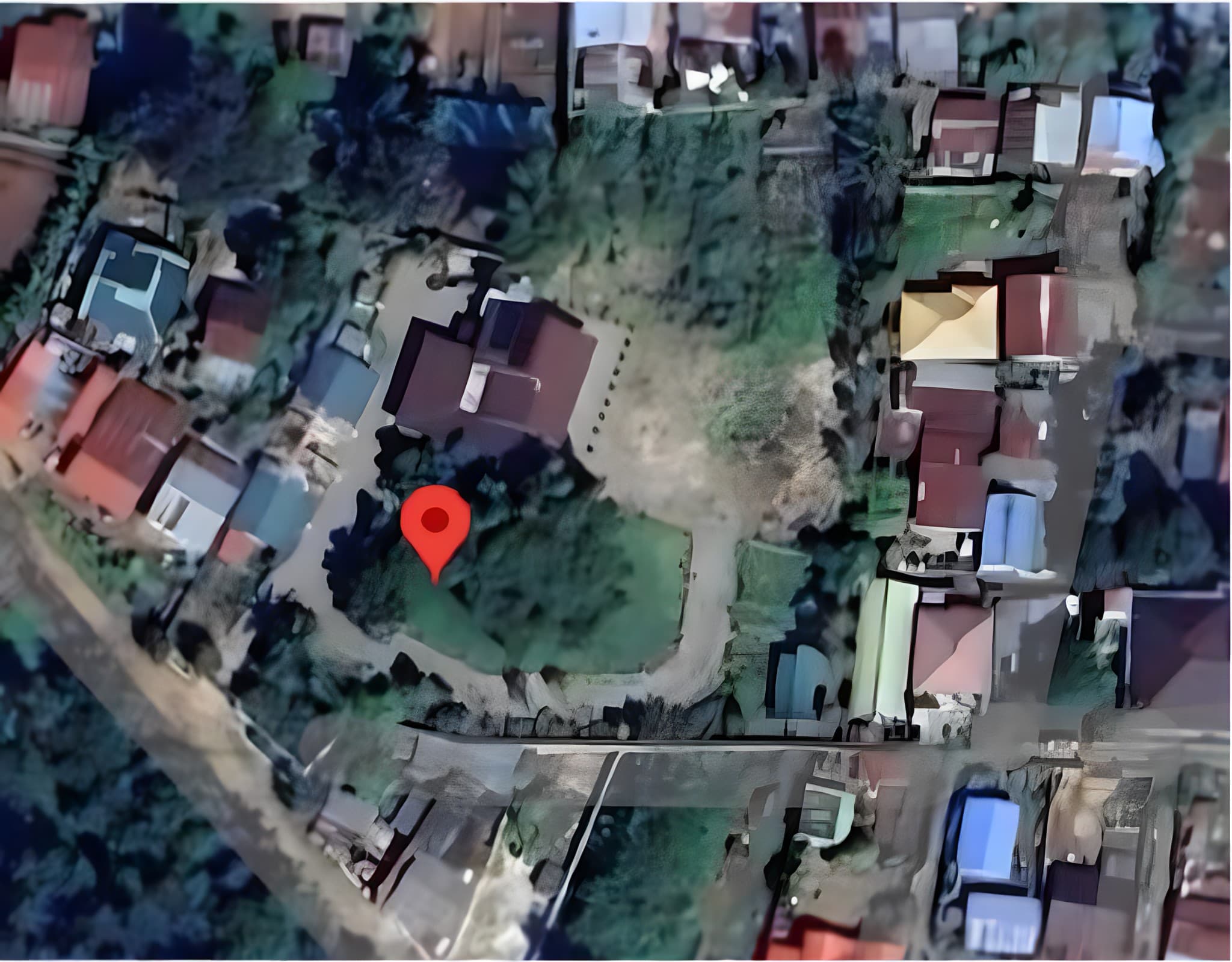 Aerial map of the Quarter 5 plot